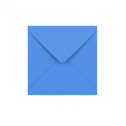  - Bright Blue Gummed 120gsm Envelope (140 x 140mm) - Envelopes.co.uk