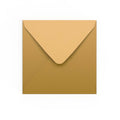 Gold Gummed V-Flap 120gsm Envelope (155 x 155mm)