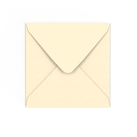  - Magnolia Gummed 120gsm Envelope (155 x 155mm) - Envelopes.co.uk