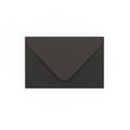 Black Gummed V-Flap 120gsm Envelope (65 x 94mm)