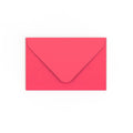 Bright Pink Gummed V-Flap 120gsm Envelope (65 x 94mm)