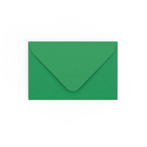  - Dark Green Gummed 120gsm Envelope (65 x 94mm) - Envelopes.co.uk