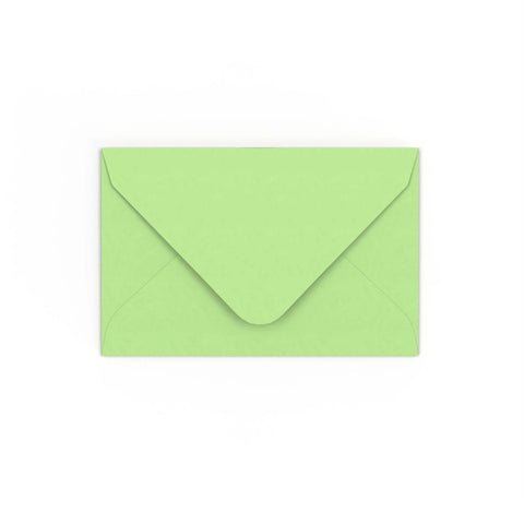  - Pale Green Gummed 120gsm Envelope (65 x 94mm) - Envelopes.co.uk