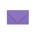Purple Gummed V-Flap 120gsm Envelope (65 x 94mm)