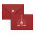 Christmas Snowflake Printed Envelopes