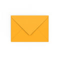 C6 Dark Yellow 120gsm Gummed V-Flap Envelope (114 x 162mm)