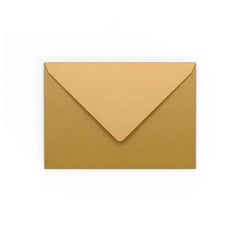 - C6 Gold 120gsm Gummed Greetings Envelope (114 x 162mm) - Envelopes.co.uk