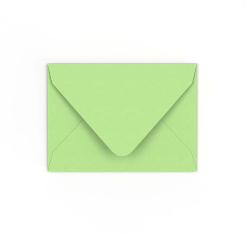  - C7 Pale Green 120gsm Gummed Envelope (82 x 113mm) - Envelopes.co.uk