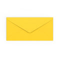 DL Mid Yellow 120gsm Gummed V-Flap Envelope (110 x 220mm)