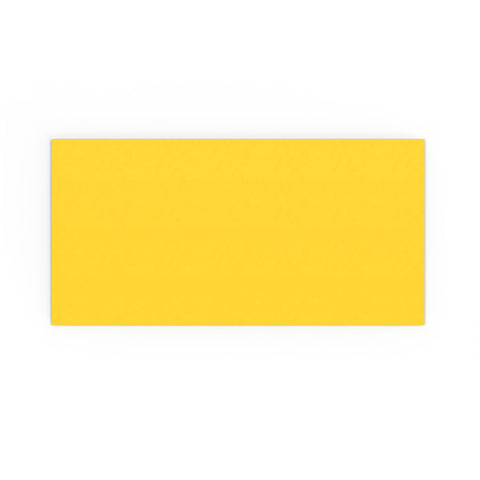 DL Mid Yellow 120gsm Gummed V-Flap Envelope (110 x 220mm)