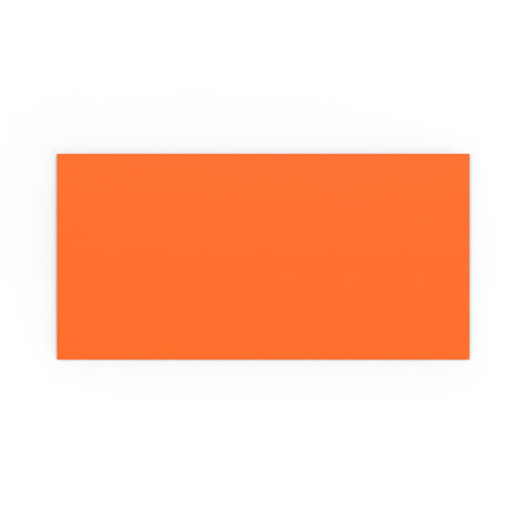 DL Orange 120gsm Gummed V-Flap Envelope (110 x 220mm)