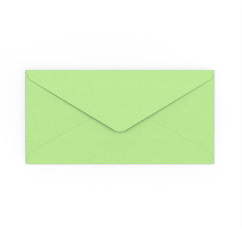  - DL Pale Green 120gsm Gummed Envelope (110 x 220mm) - Envelopes.co.uk