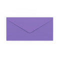 DL Purple 120gsm Gummed V-Flap Envelope (110 x 220mm)