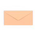 DL Salmon Pink 120gsm Gummed V-Flap Envelope (110 x 220mm)