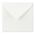 White 90gsm Gummed V-Flap Envelope (155 x 155mm)