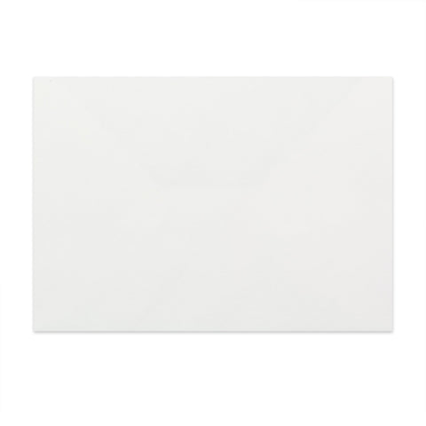 C6 White 90gsm Gummed V-Flap Envelope (114 x 162mm)