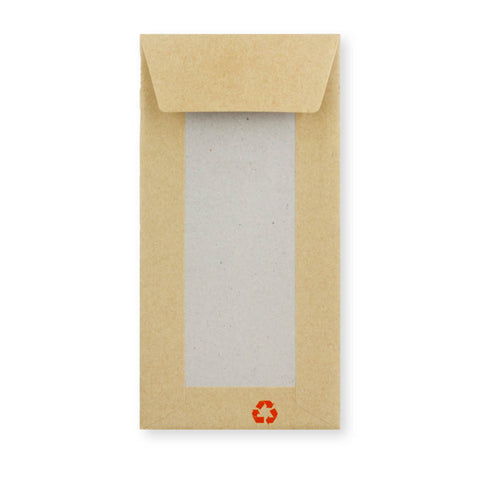 DL Manila Brown Board Back 120gsm Peel & Seal Envelope (220 x 110mm)