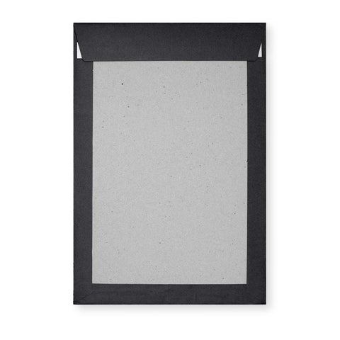  - C4 Black Board Back 120gsm Peel & Seal Envelope (324 x 229mm) - Envelopes.co.uk