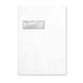 C4 White Peel and Seal 120gsm Window Envelope (324 x 229mm)