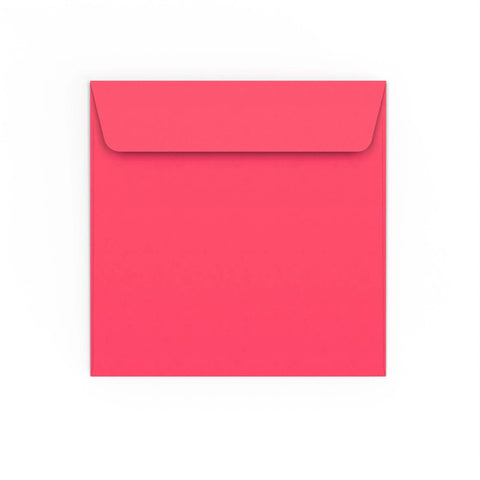  - Bright Pink Peel & Seal 120gsm Envelope (155 x 155mm) - Envelopes.co.uk