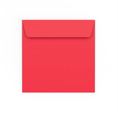 Solid Red Envelope Red Envelopes – Envelopes.co.uk