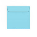 Mid Blue Peel & Seal 120gsm Envelope (155 x 155mm)