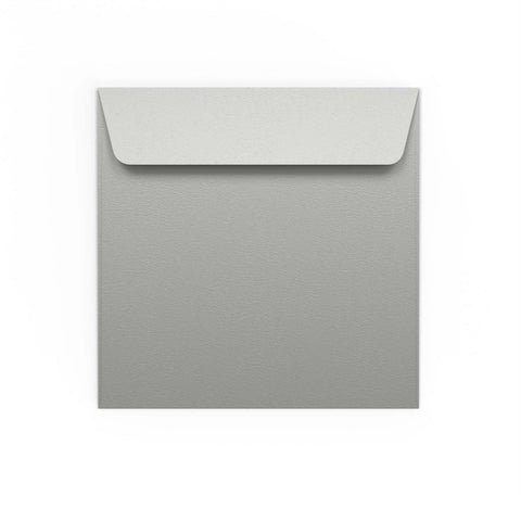  - Silver Coloured Peel & Seal 120gsm Envelope (155 x 155mm) - Envelopes.co.uk