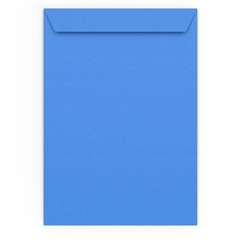  - C4 Bright Blue 120gsm Peel & Seal Envelope (324 x 229mm) - Envelopes.co.uk