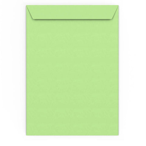  - C4 Pale Green 120gsm Peel & Seal Envelope (324 x 229mm) - Envelopes.co.uk