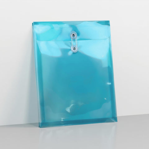 Translucent String & Washer Gusset Envelopes