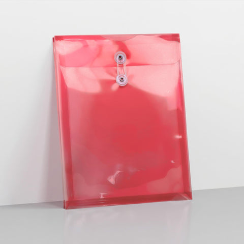 Translucent String & Washer Gusset Envelopes