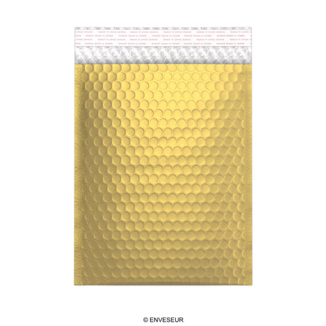 Matt Metallic Bubble Bags