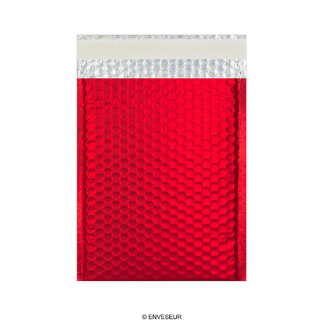 Matt Metallic Bubble Bags