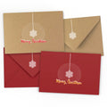 Christmas Snowflake Printed Envelopes