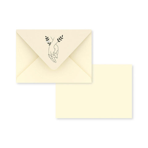 S18C6-WD3 - Wedding Envelopes (Hand Bonding Design) - Envelopes.co.uk