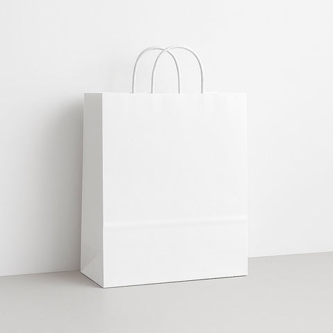 Twist Handle Paper Shopping Bag