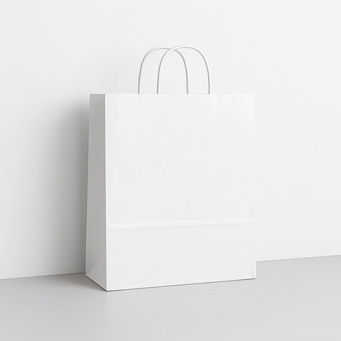 Twist Handle Paper Shopping Bag