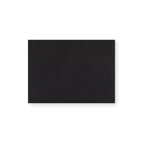 Black 100gsm Gummed V - Flap Greeting Card Envelope (70 x 100mm) - AN3770100 - Envelopes.co.uk