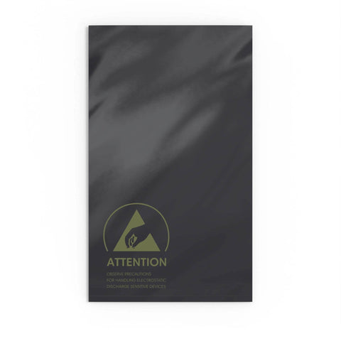 Black Anti - Static ESD Grip Seal Bags - ST - BCB152254 - Envelopes.co.uk