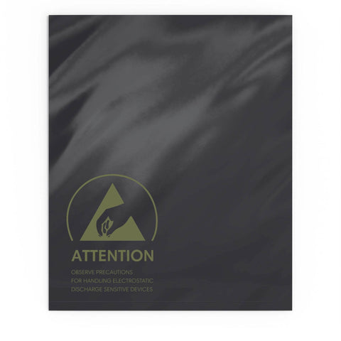 Black Anti - Static ESD Grip Seal Bags - ST - BCB254305 - Envelopes.co.uk