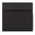 Black Coloured Peel & Seal 120gsm Envelope (155 x 155mm)