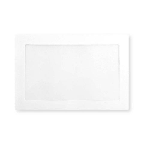 C4 White 160gsm Peel & Seal Full View Window Envelope (229 x 324mm) - FVC4 - Envelopes.co.uk