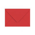 C5 Cherry Red British Made 100gsm Gummed V-Flap Envelope (162 x 229mm)