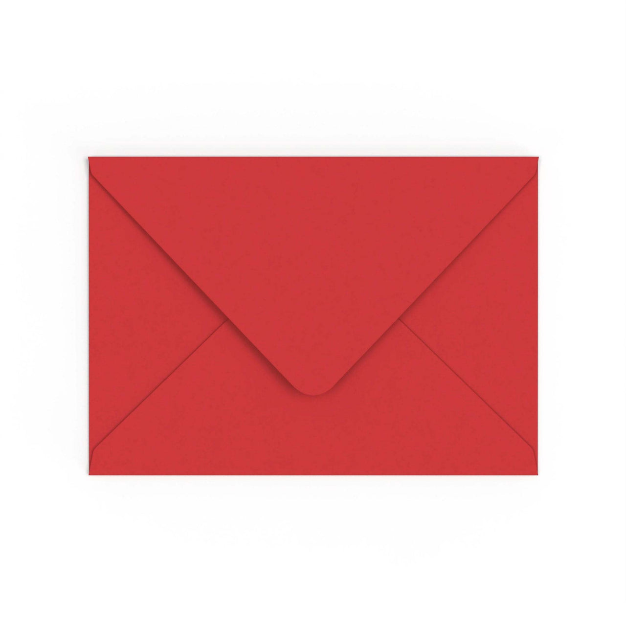 C5 Cherry Red British Made 100gsm Gummed V-Flap Envelope (162 x 229mm ...