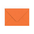 C5 Flame Orange British Made 100gsm Gummed V-Flap Envelope (162 x 229mm)