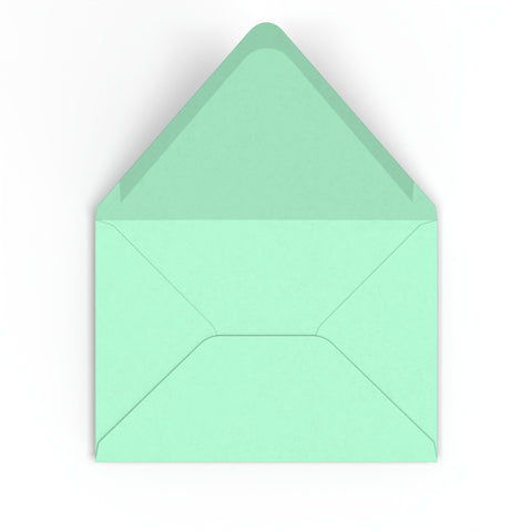 C5 Jade Green British Made 100gsm Gummed V - Flap Envelope (162 x 229mm) - CUC5MI - Envelopes.co.uk