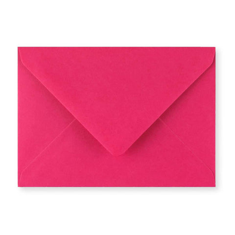 C6 Fuschia Pink 100gsm Gummed V - Flap Greetings Envelope (114 x 162mm) - AD28C6 - Envelopes.co.uk