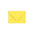 C6 Sunflower Yellow British Made 120gsm Gummed V-Flap Envelope (114 x 162mm)