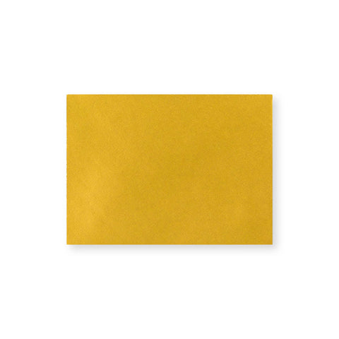 C7 Gold 100gsm Gummed V - Flap Greetings Envelope (82 x 113mm) - D0482 - Envelopes.co.uk