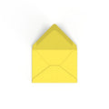 C7 Sunflower Yellow Gummed 120gsm Window Envelope (82 x 113mm)